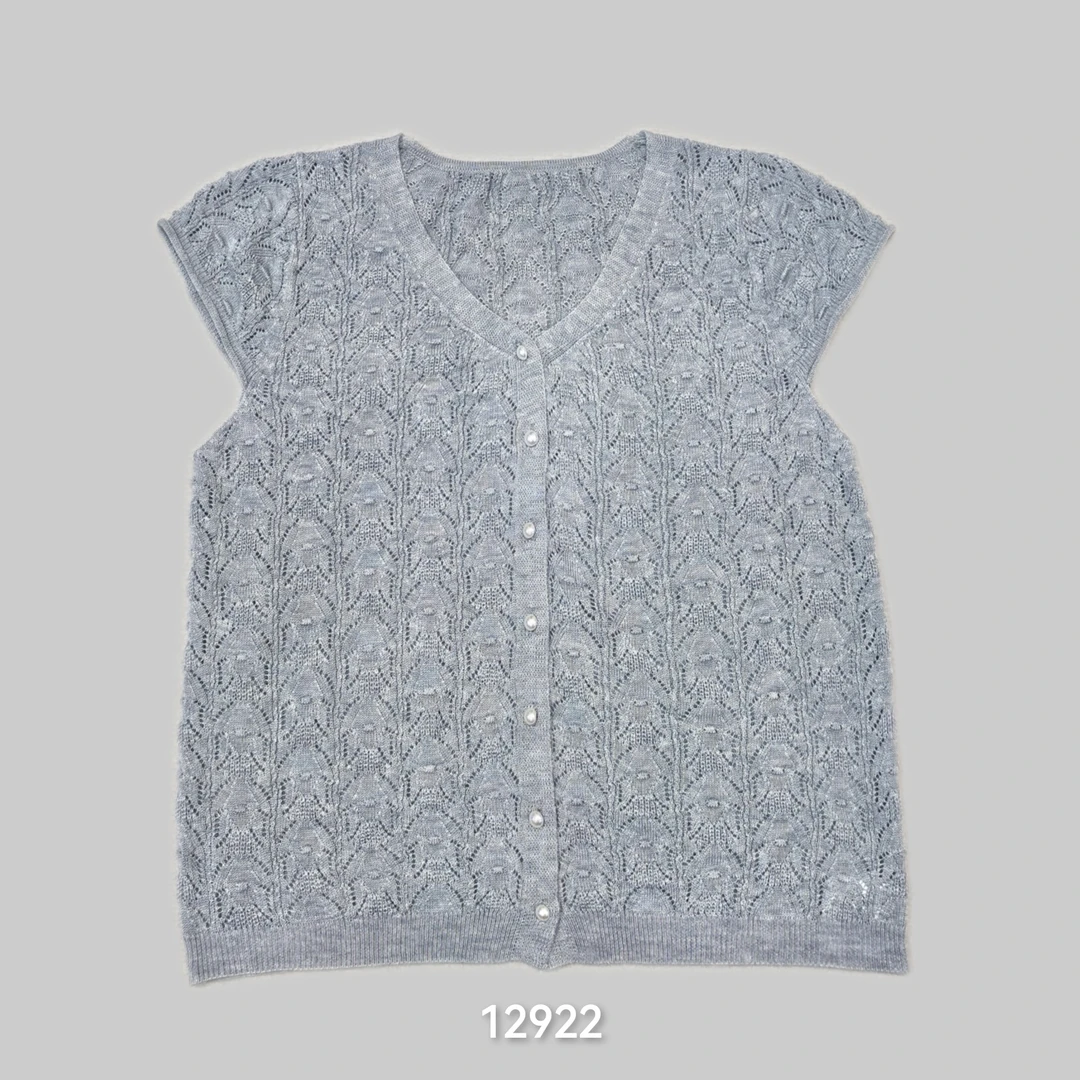 12922（部分无水洗唛，介意慎拍）WANGDAN新款针织背心