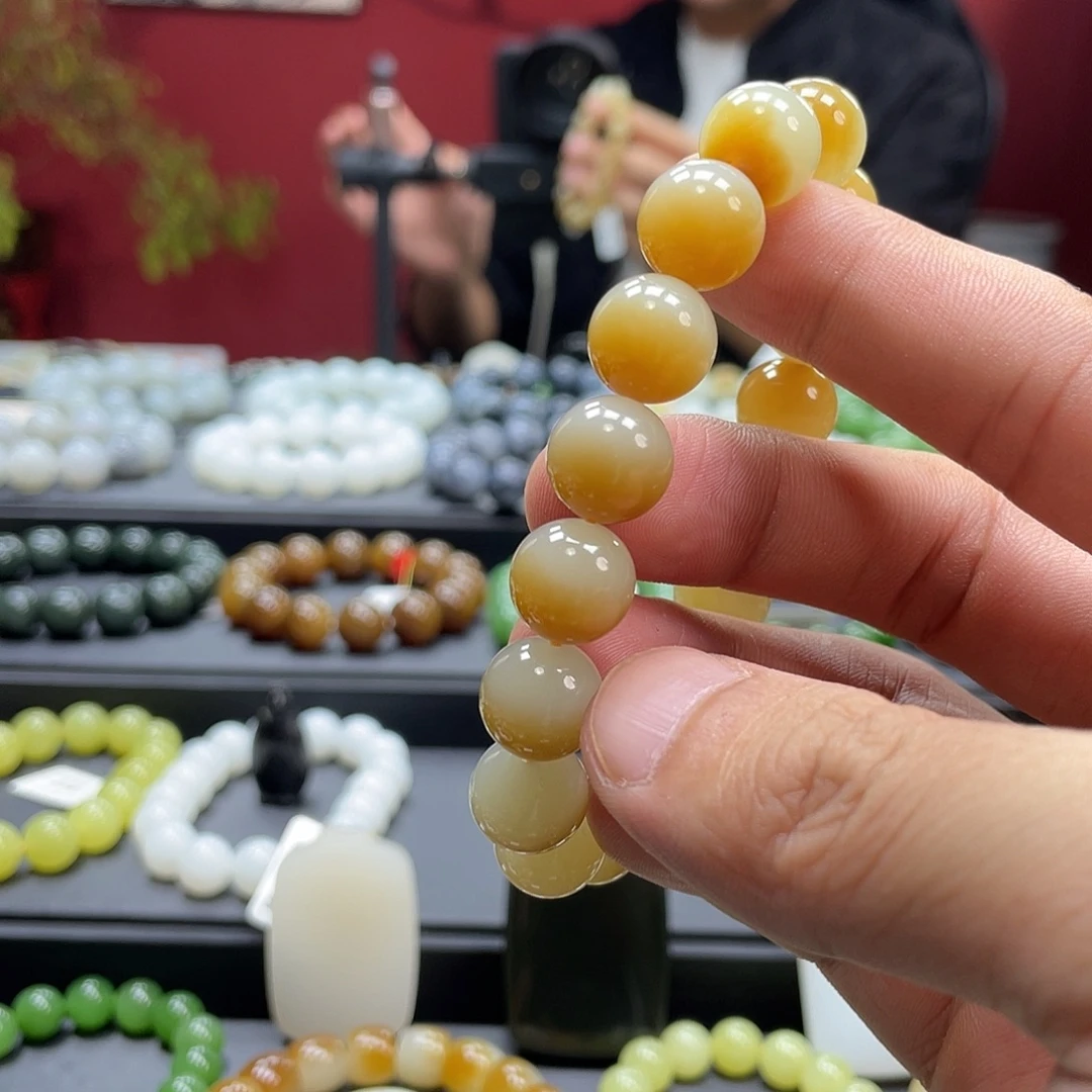 南红玛瑙未镶嵌手链