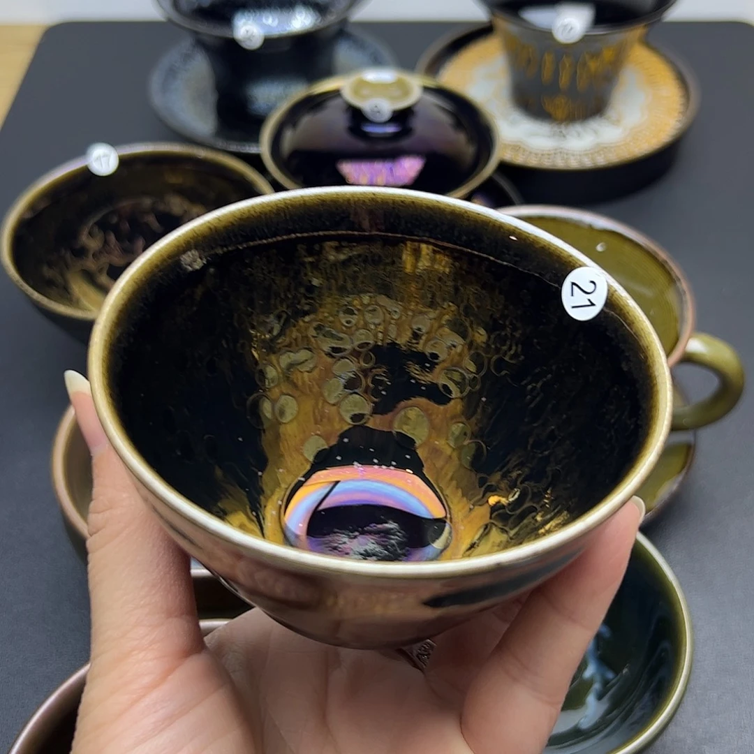 茶盏建窑建盏主人杯