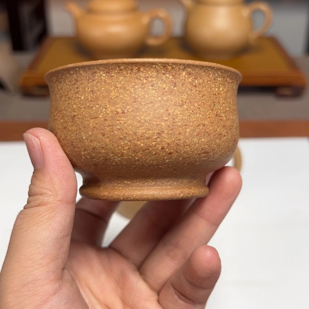 茶壶紫砂主人杯黄金段100