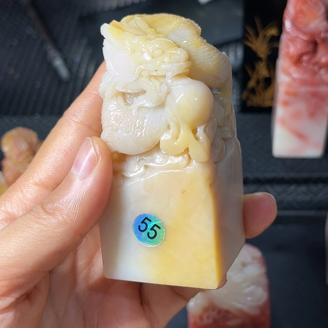 寿山石印石这个我是很看好啊