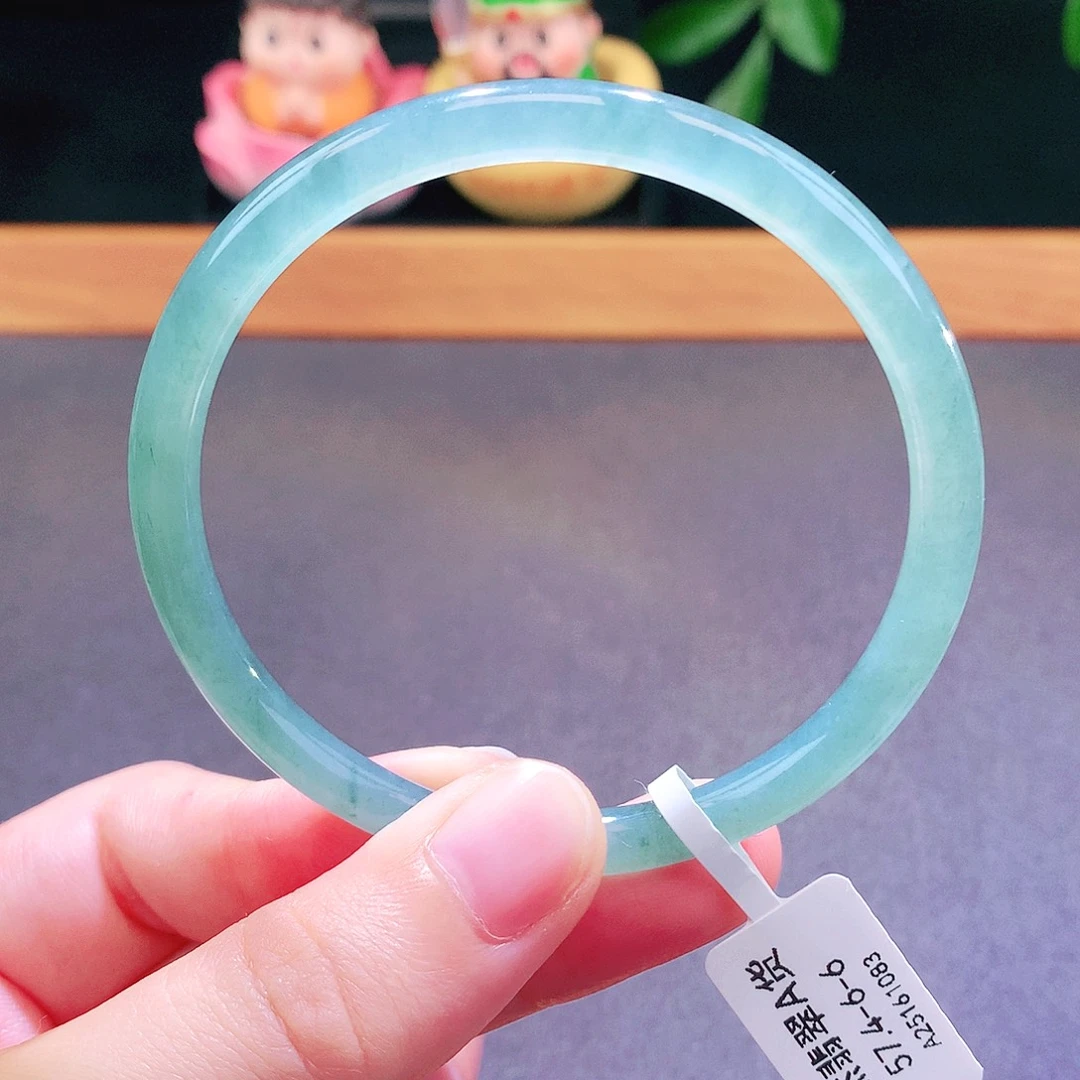 翡翠未镶嵌手镯天然翡翠