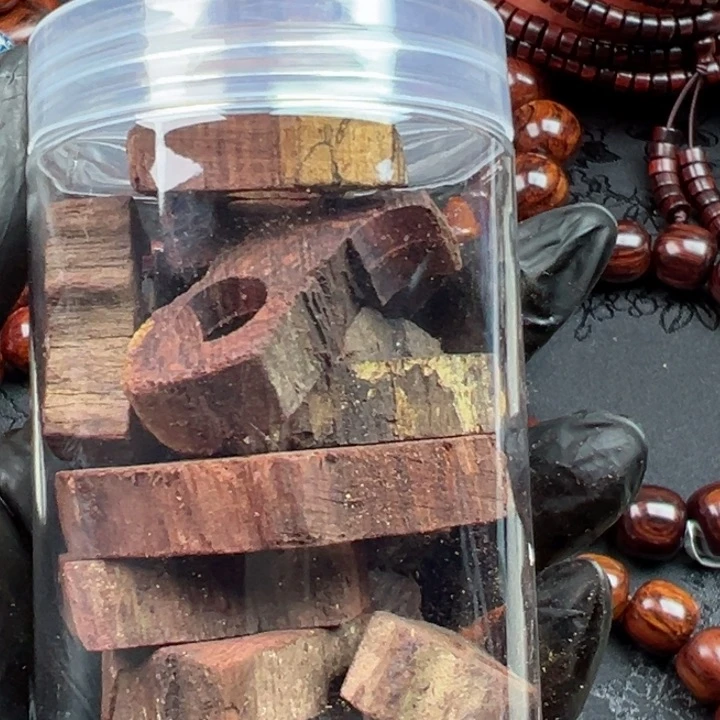 木海南红降藕片碎料50g随机装