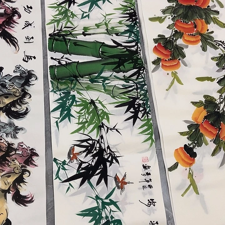 三个张画廊直播间！