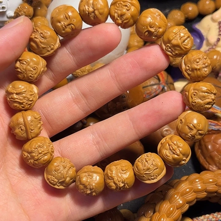 手串/手链橄榄核猴头36罗汉
