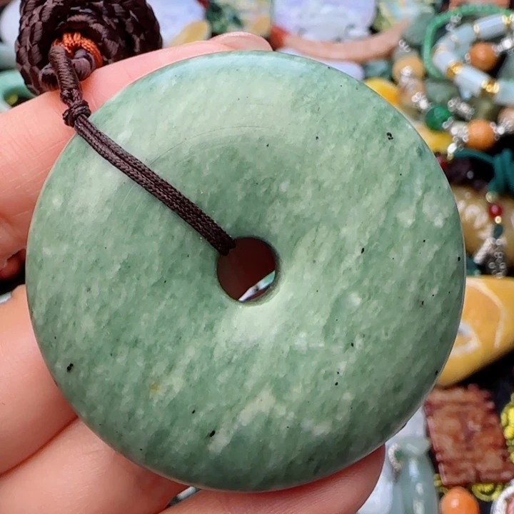 翡翠颈饰未镶嵌天然A货768