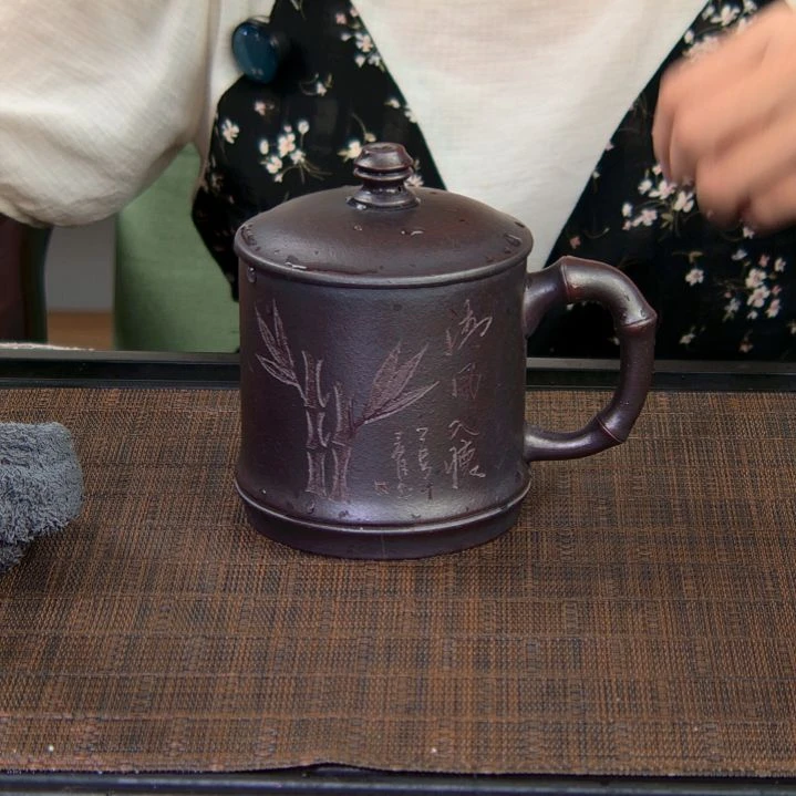 茶杯紫砂高货放漏