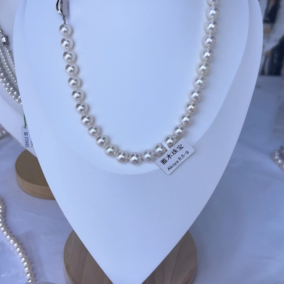 颈饰银S925镶嵌海水珍珠