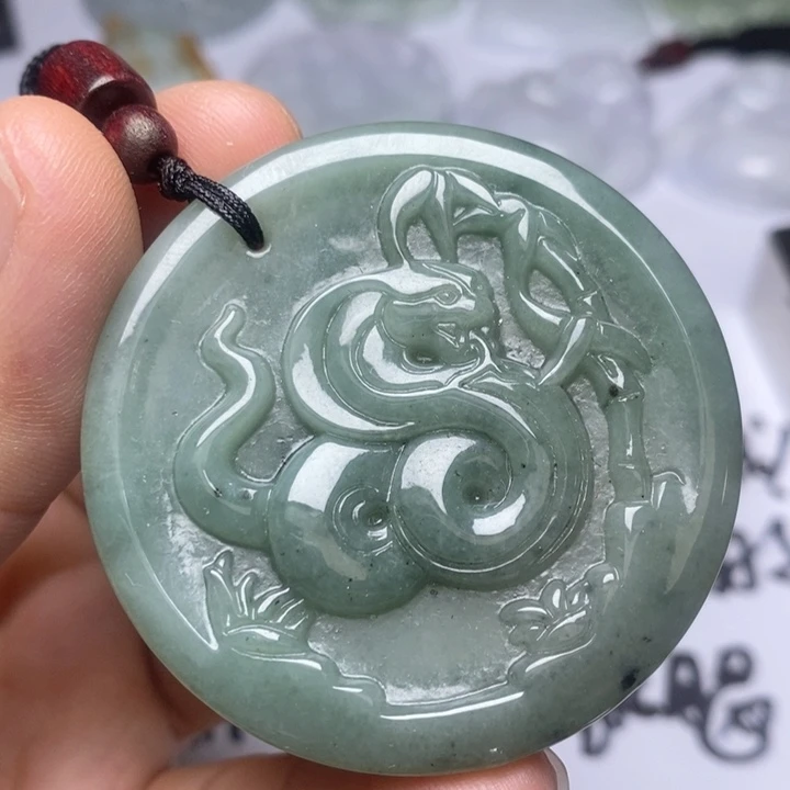 颈饰未镶嵌翡翠翡翠
