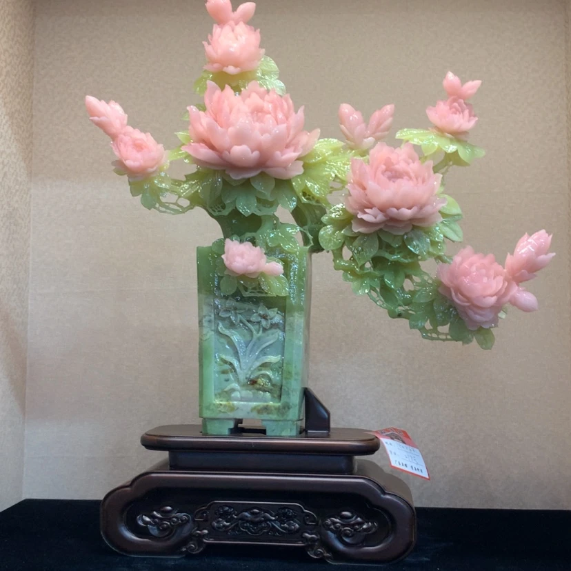 【闪购商品】蛇纹石玉摆件覆膜未镶嵌