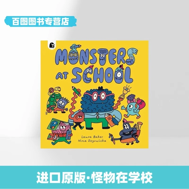 英文原版Monsters at School学校里的怪物