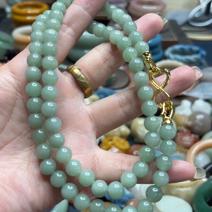 合金手链石英质玉