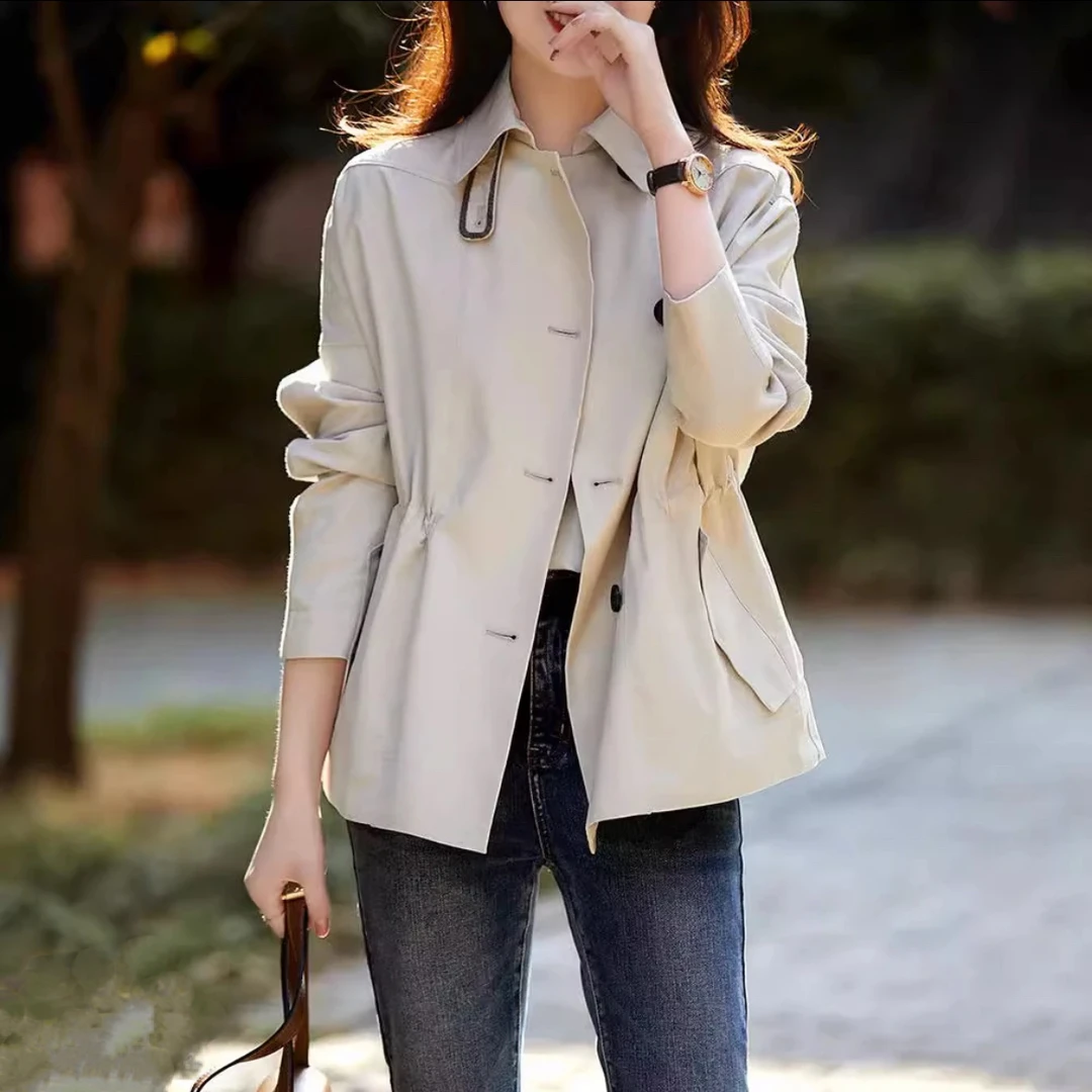 迦迦家 精选百搭休闲 风衣 多款式 时尚气质宽松显瘦春秋小个子