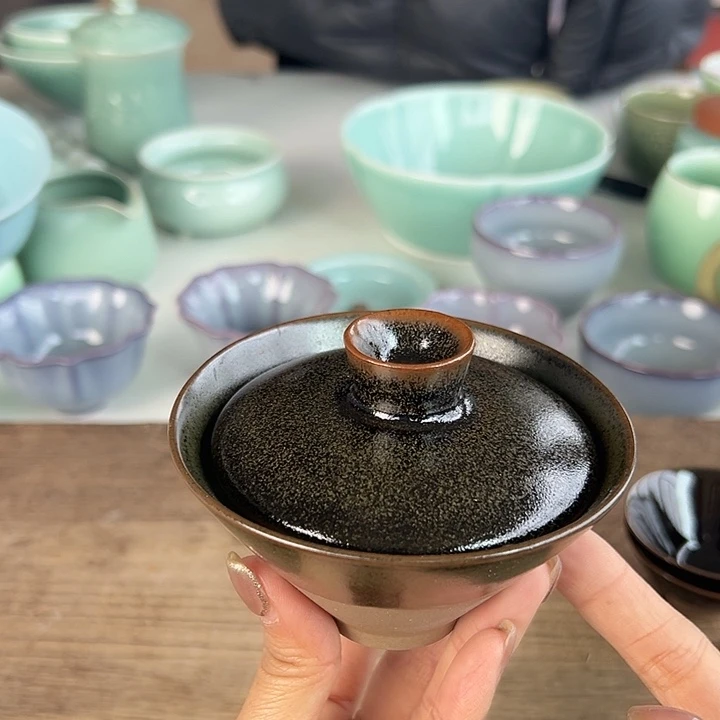 小米茶器龙泉青瓷