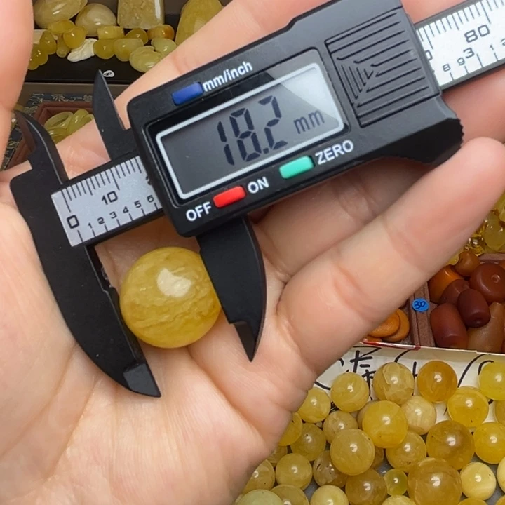 蜜蜡未镶嵌珠宝奇石天然蜜蜡散珠微瑕一粒200