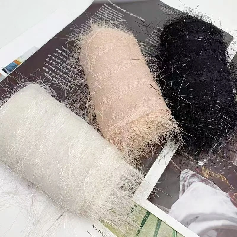 《海燕专属》8CM羽毛长须布带DIY手工抓夹蝴蝶结在逃公主顶夹发饰品