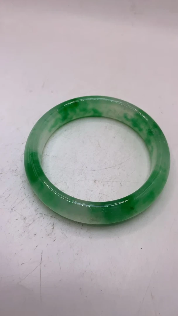 ZY绿飘花常规【臻源饰品】精品时尚百搭气质款手镯