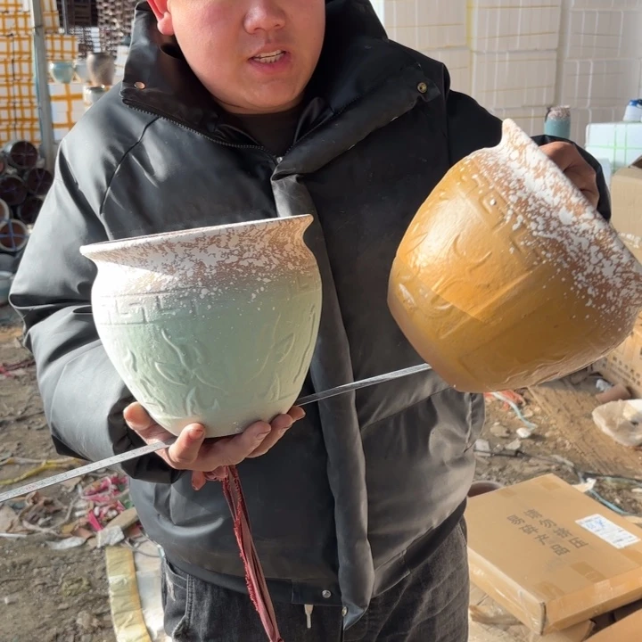 红陶口径 高度 花盆20 18