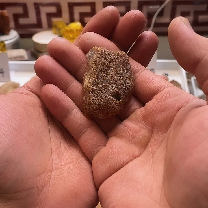 古***裔未镶嵌定制琥珀天然琥珀蜜蜡