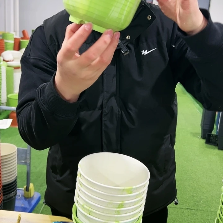 微瑕矮陶口15高11混色9只无托