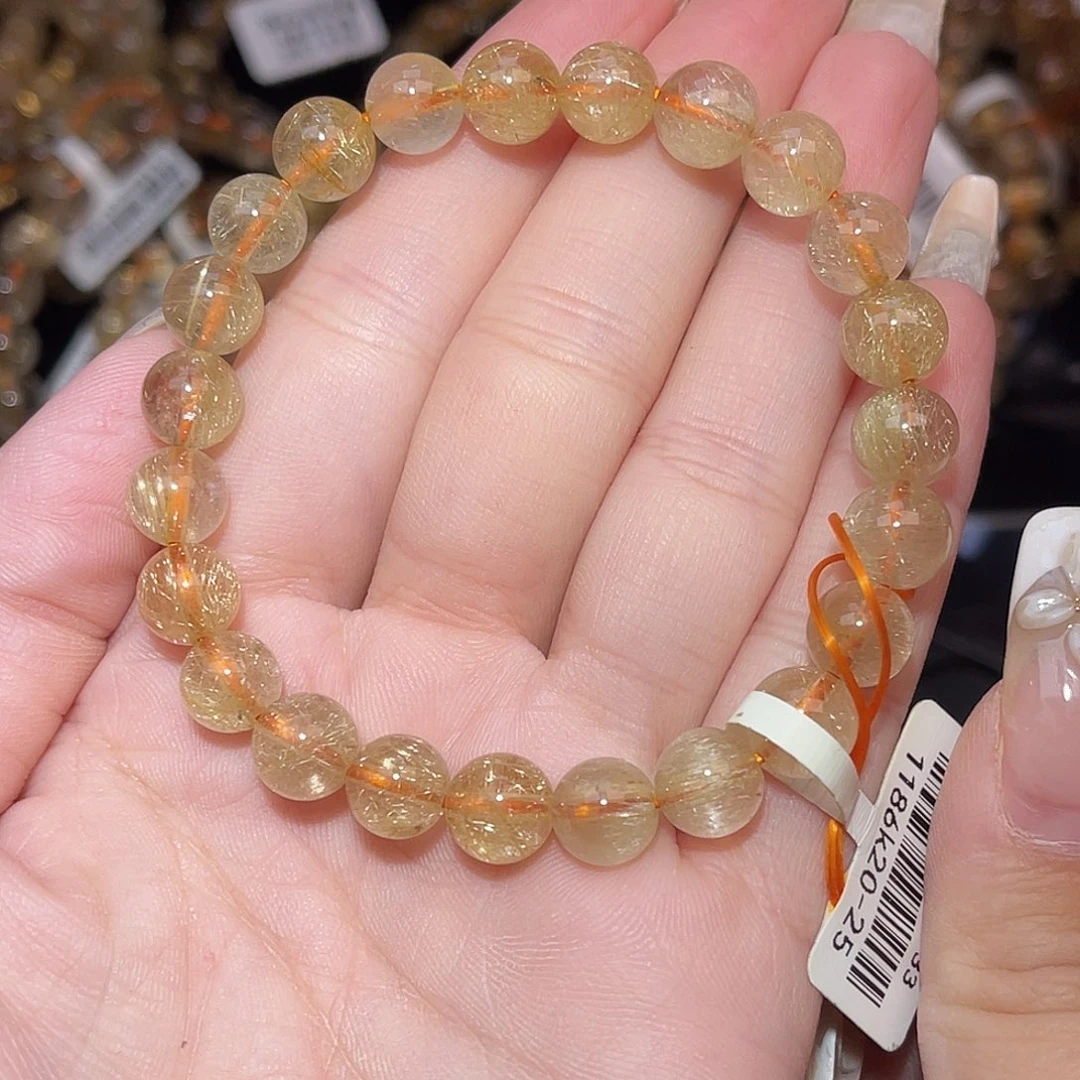 未镶嵌手串发晶卡8.2