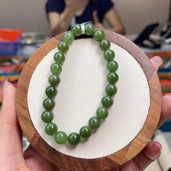 和田玉未镶嵌手串A38