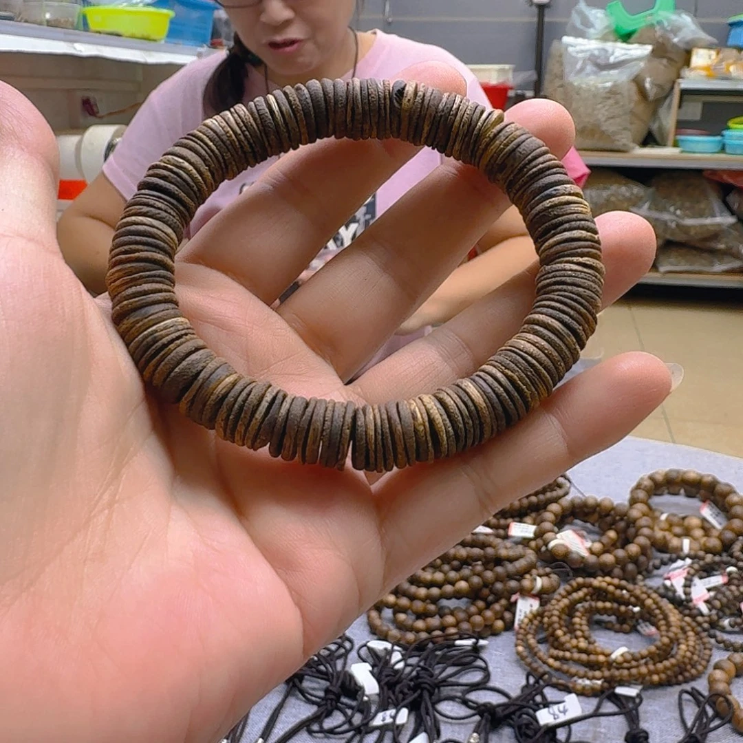 手串沉香1.0沉水手串14.4克