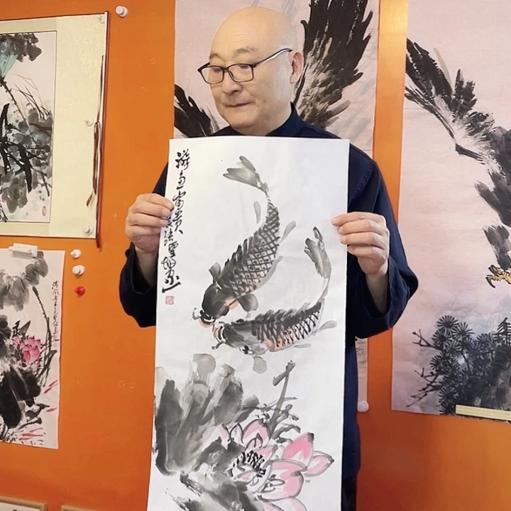 国画张圣敏先生纯手绘作品