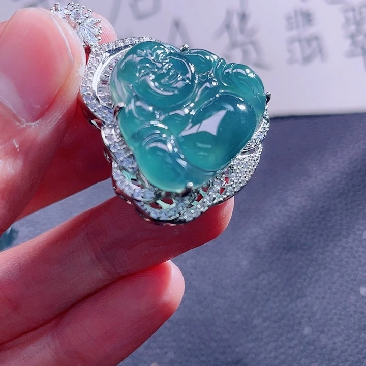 翡翠颈饰未镶嵌999999999