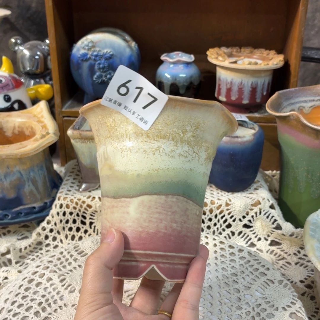 景德镇陶瓷花盆花盆