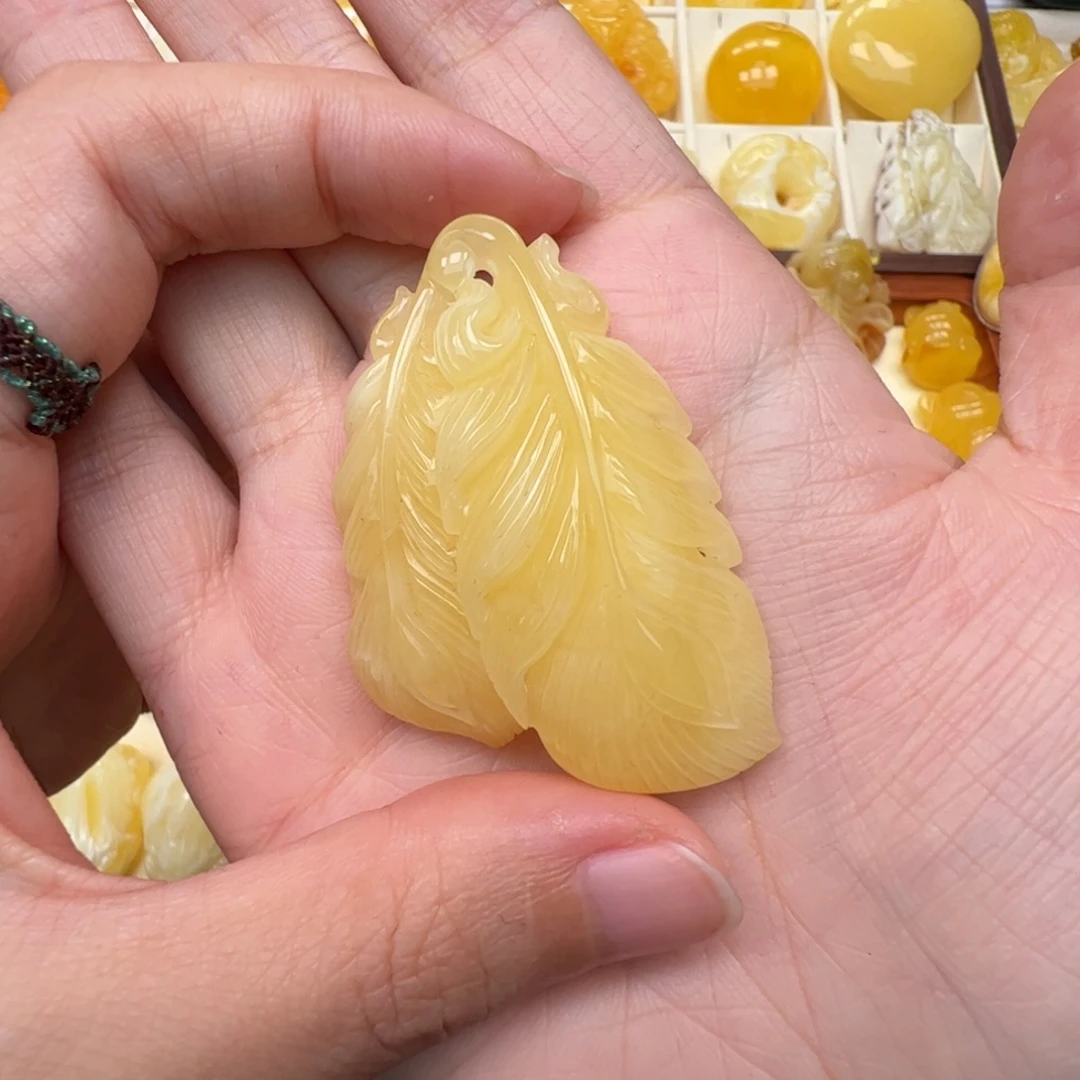 蜜蜡未镶嵌裸石蜜蜡