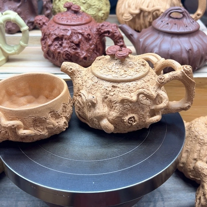 茶壶紫砂全手工制作