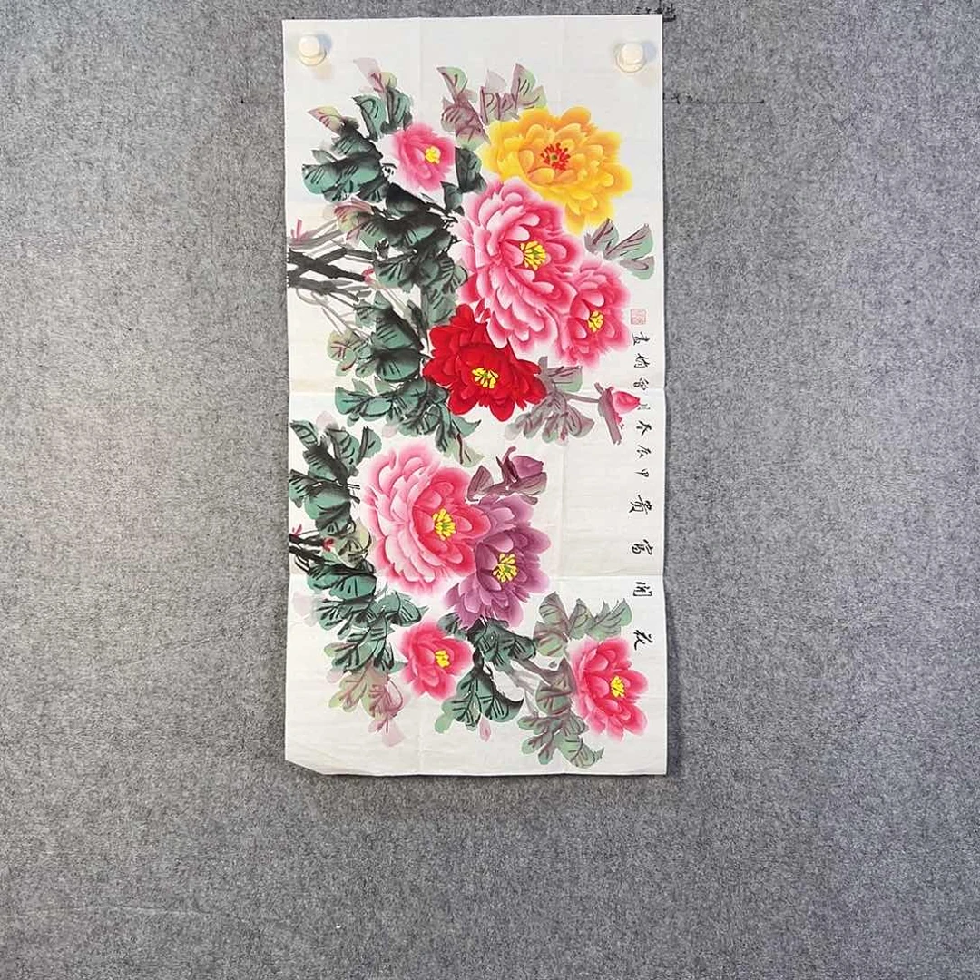 国画284 花鸟在此处飞翔也不