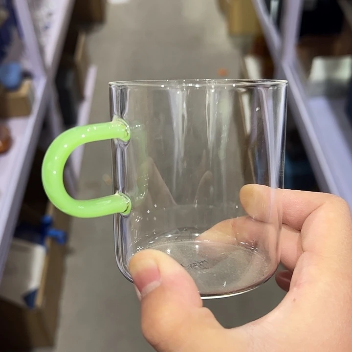 玉见 绿玉主人杯 带把