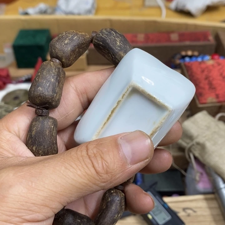 瓷泽***液中古品瓷工艺品的