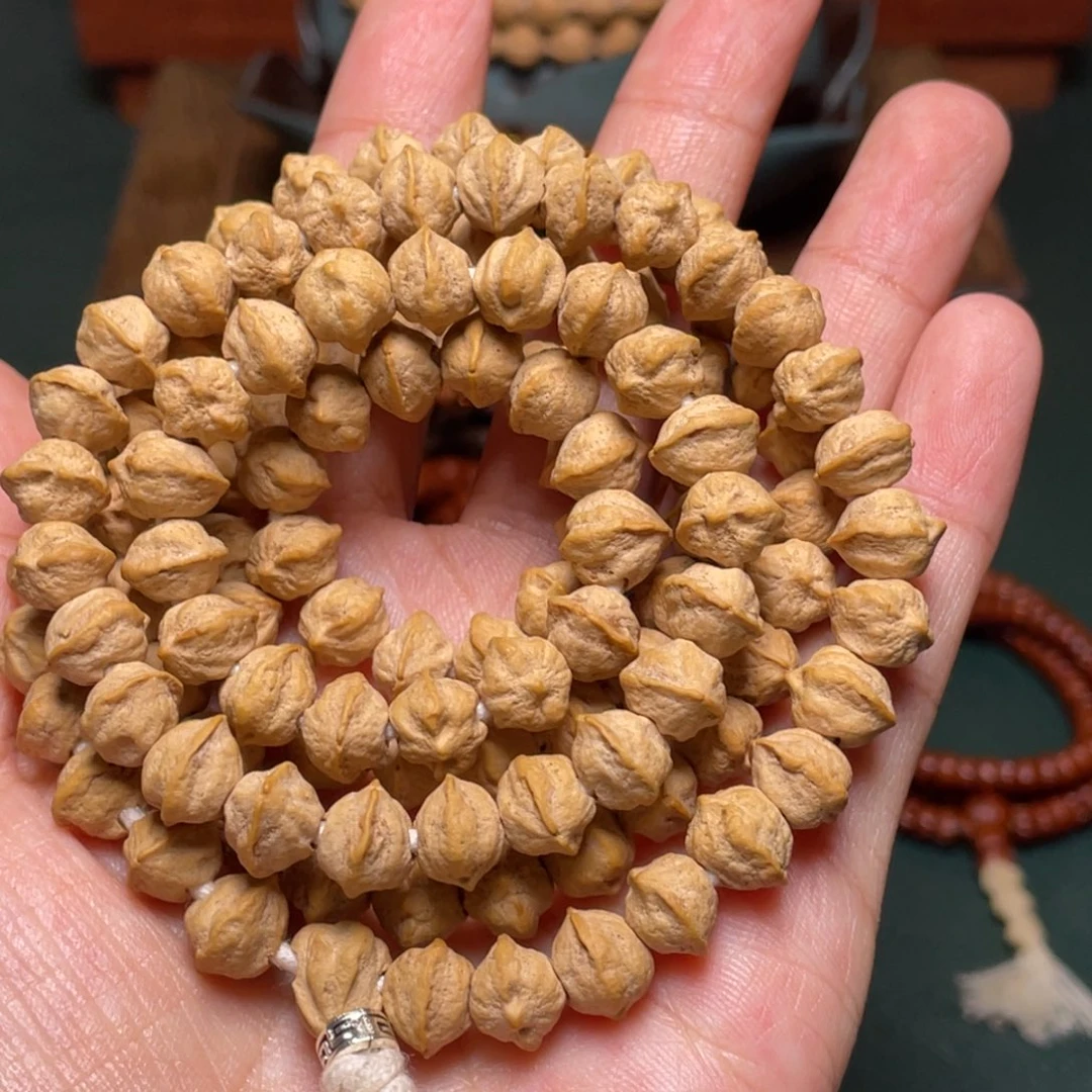 柏香籽/百香籽吊坠猫头鹰长串