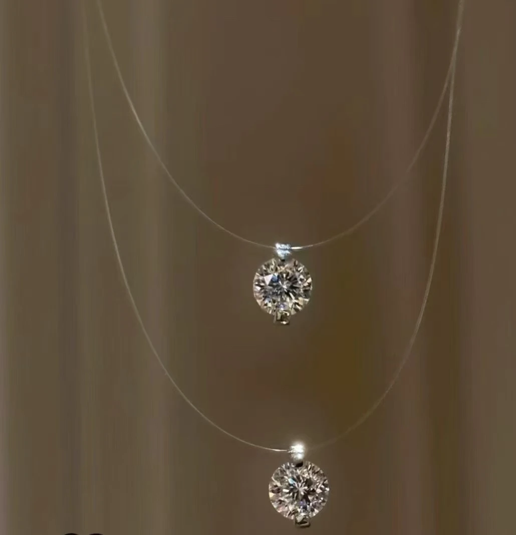 非金属涤纶项链 倩倩家人鱼之泪项链