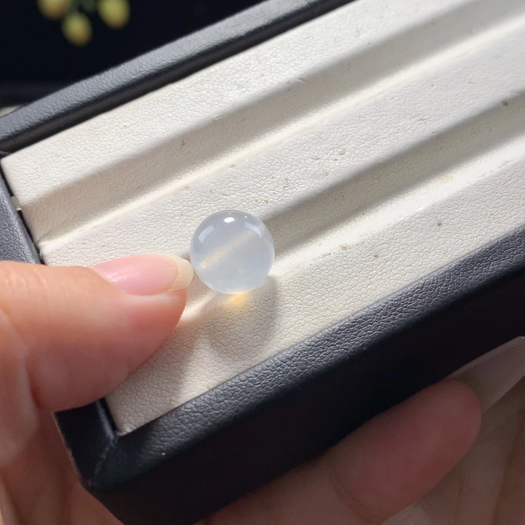 翡翠未镶嵌手串卡11高冰白