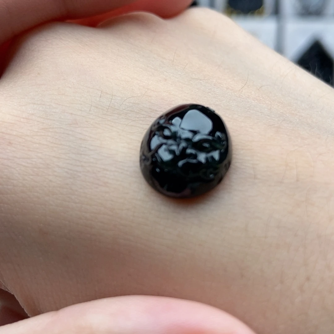 颈饰未镶嵌翡翠貔貅蛋面