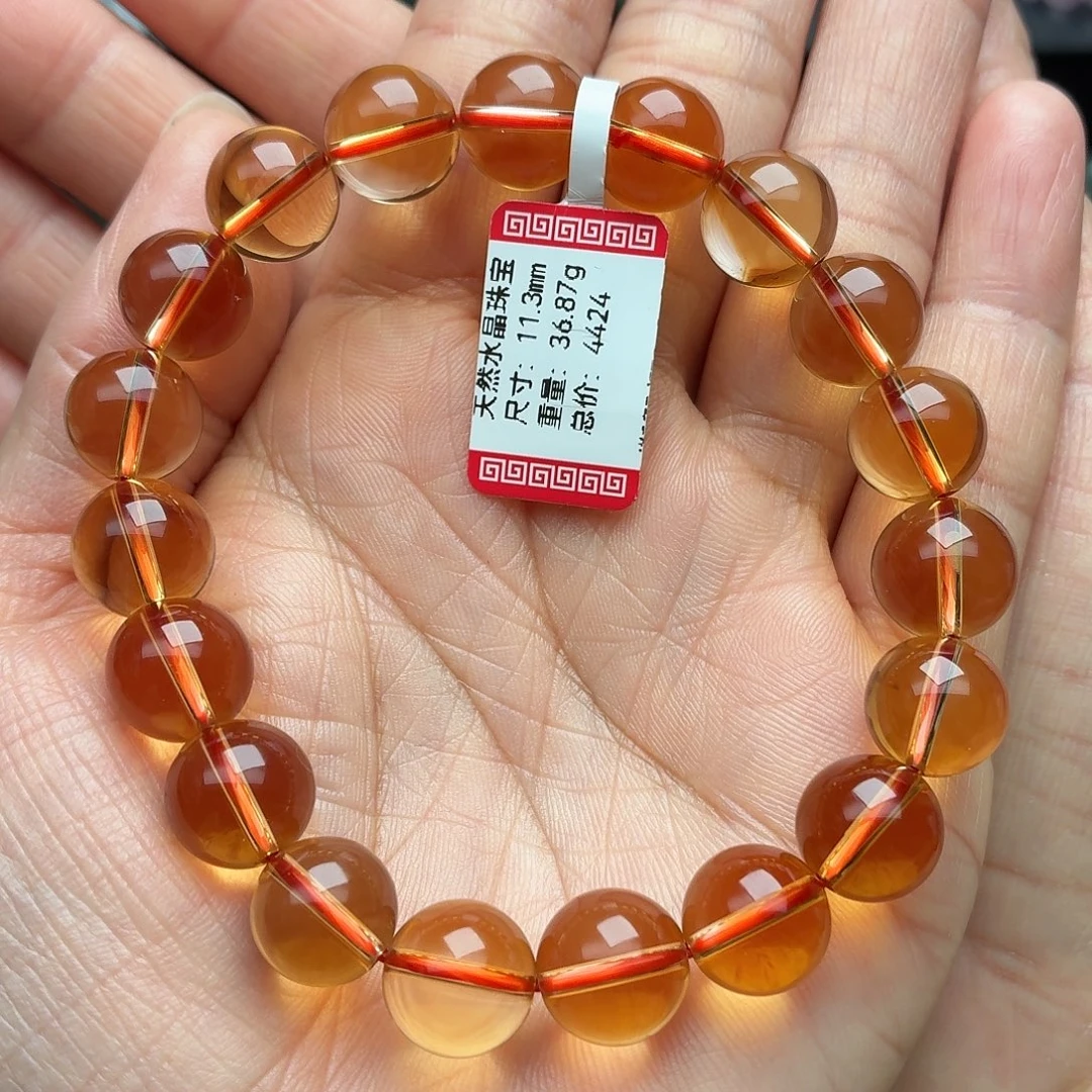 水晶手串未镶嵌天然水晶