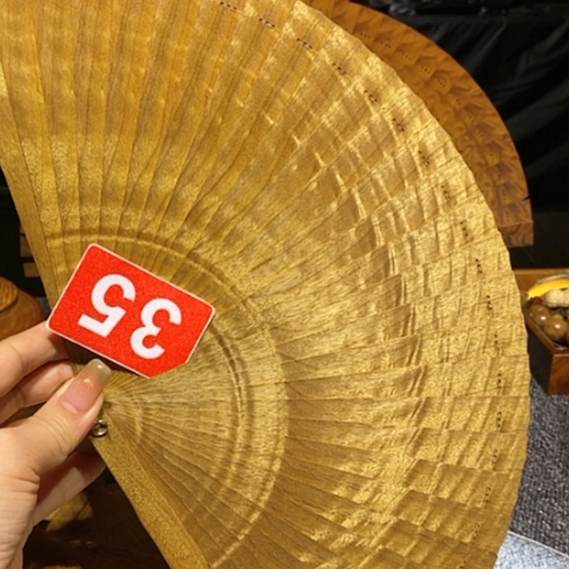 【闪购商品】金丝楠海****5金丝楠木扇子