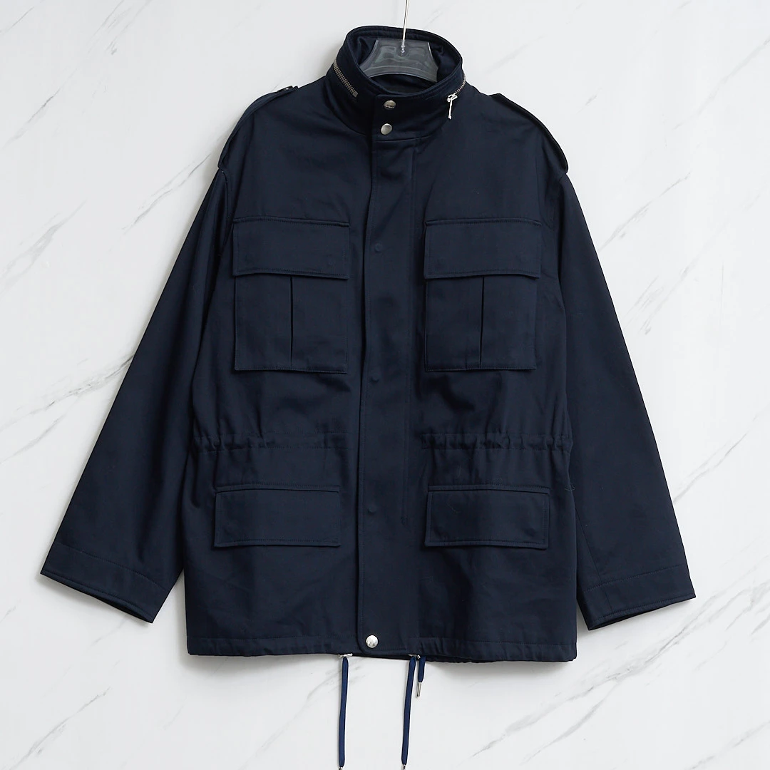 全新未使用 AMIPARIS 男士抽绳夹克外套A1BU00031