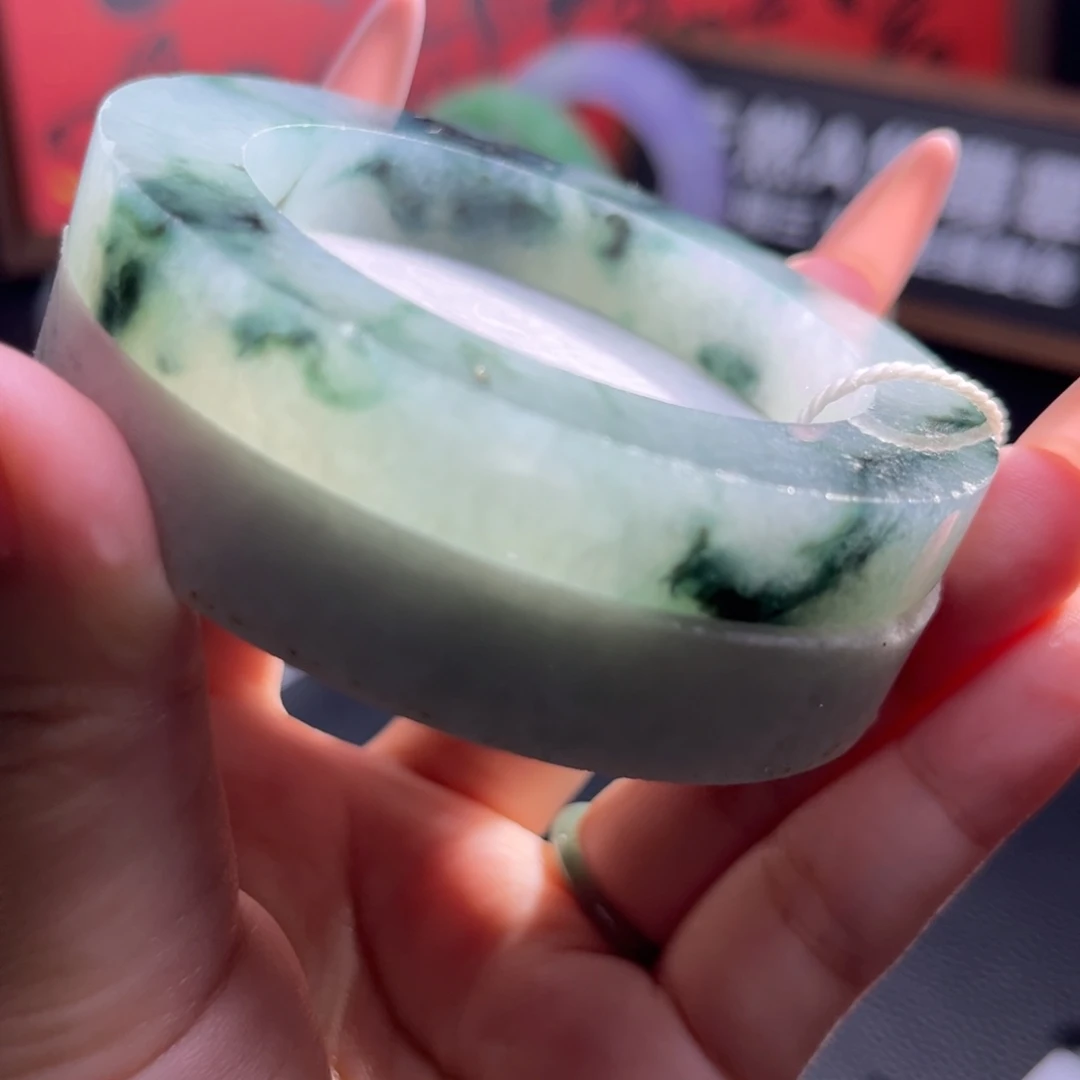 未镶嵌翡翠手镯定制孤品清仓特价定制翡翠