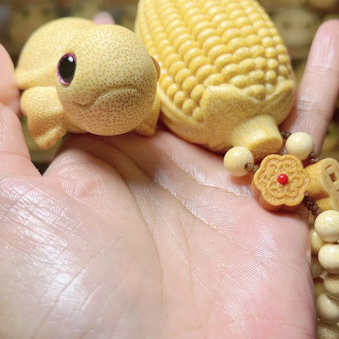 竹孙**苒大玉米带配饰带油带刷小乌龟带油