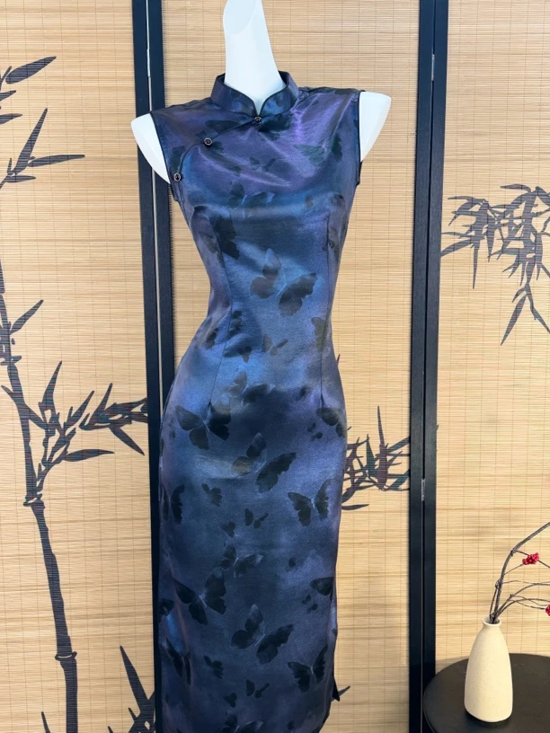 挽禾｜如愿2025春夏中式新款气质修身时尚款旗袍优雅日常中国风裙