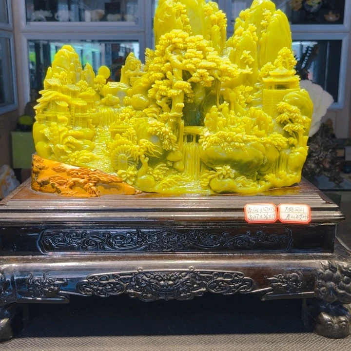 小***哥寿山石寿山石雕刻艺术品