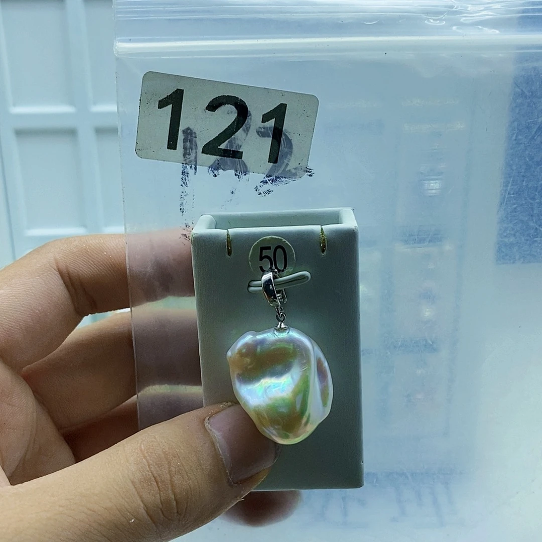 颈饰合金淡水珍珠