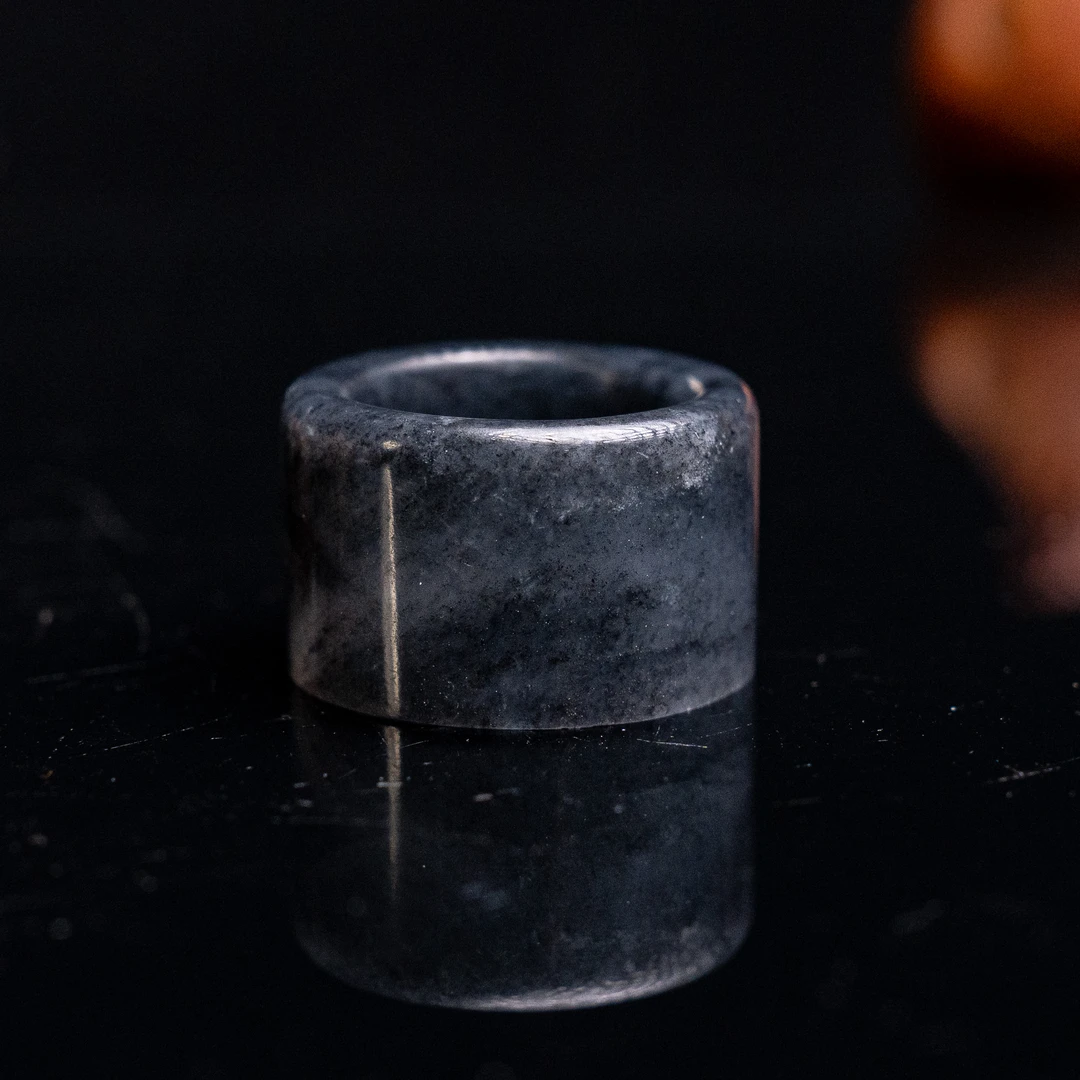 旧藏和田玉素扳指-NX