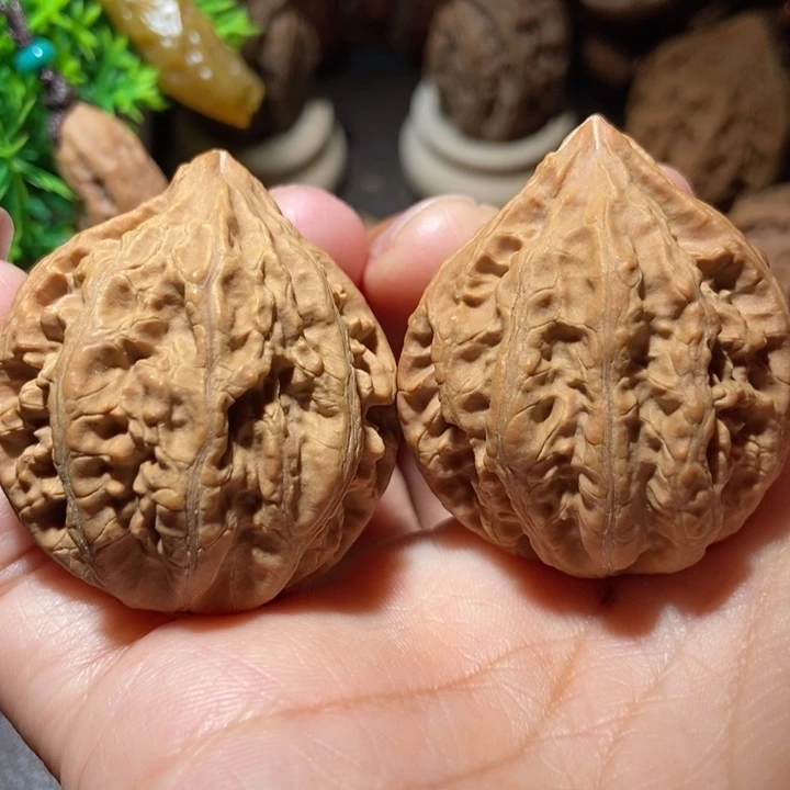 把件文玩核桃东北楸子小雪20