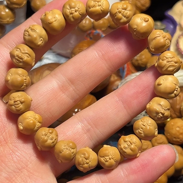 橄榄核手串/手链猴头1.2百态